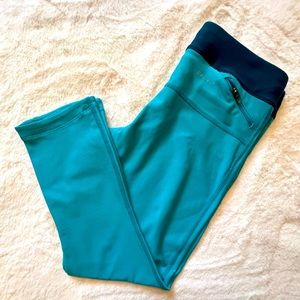 Nike Dri-fit Capri Leggings, Aqua, Sz XS.